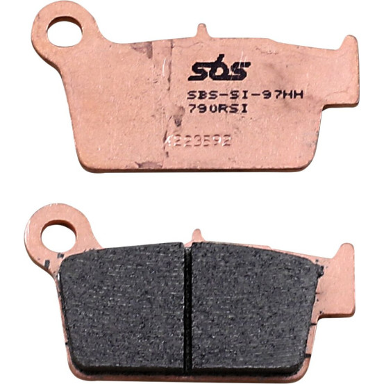 Plaquettes de frein arrière SBS 790 RSI Sinter - Evo Sinter