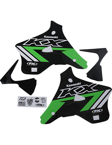 Kit déco FACTORY EFFEX KAWASAKI 125-250 KX 1994-1998