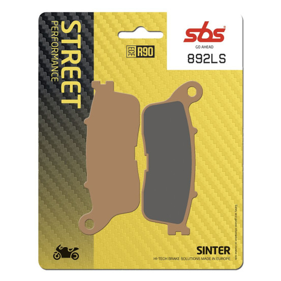 Plaquettes de frein SBS 892 LS Sinter