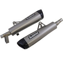 Silencieux AKRAPOVIC Titane Triumph Bonneville 900/1200 2017-2020