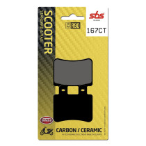 Plaquettes de frein SBS 167 CT Carbone Céramique