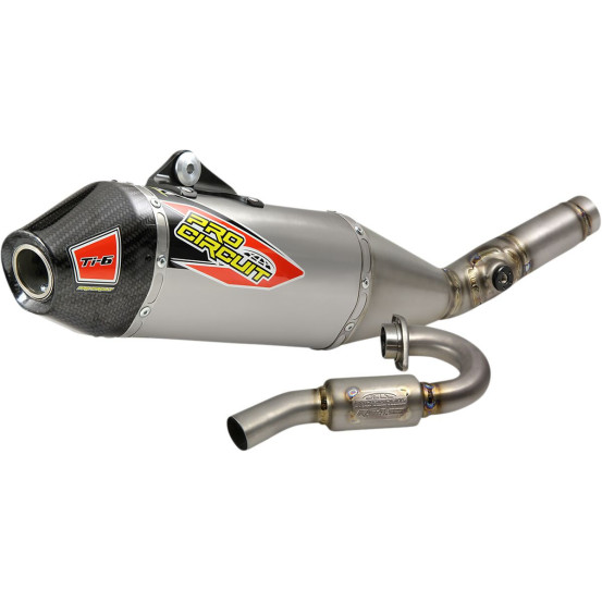Ligne complète titane carbone Pro Circuit Ti-6 Kawasaki 250 KX-F 2021