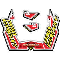 Stickers silencieux Pro Circuit TI-4 GP