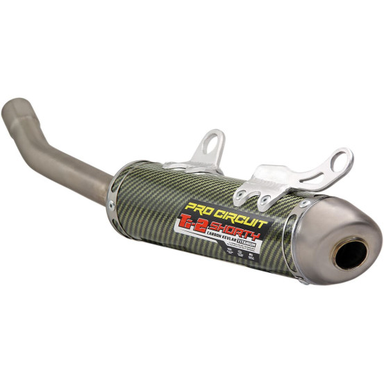 Silencieux Titane carbone Pro Circuit Ti2 Shorty Honda 250 CR 1992-1996