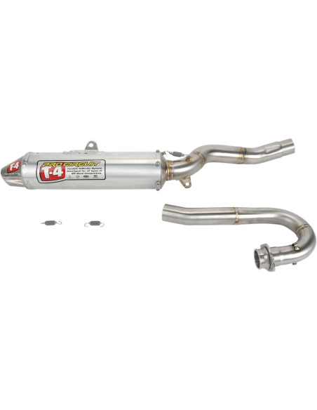 Ligne complète aluminium Pro Circuit T4 Kawasaki 450 KFX R 2008-2013
