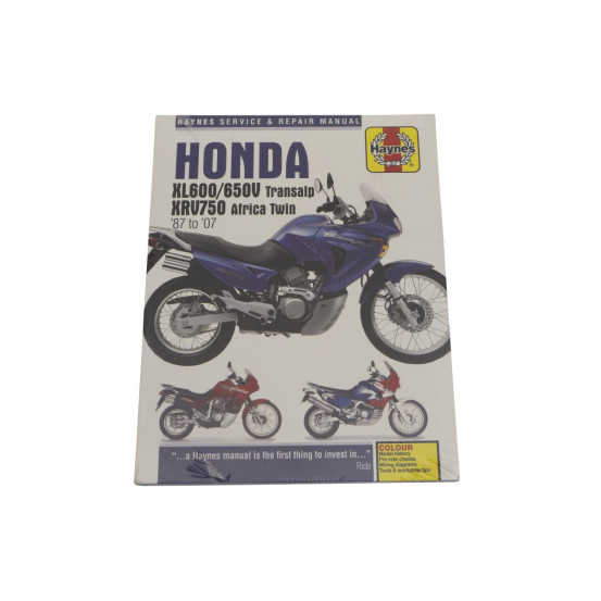 Manuel entretien et réparation HAYNES Honda 600 XLV 750 XRV 1987-2007 en Anglais
