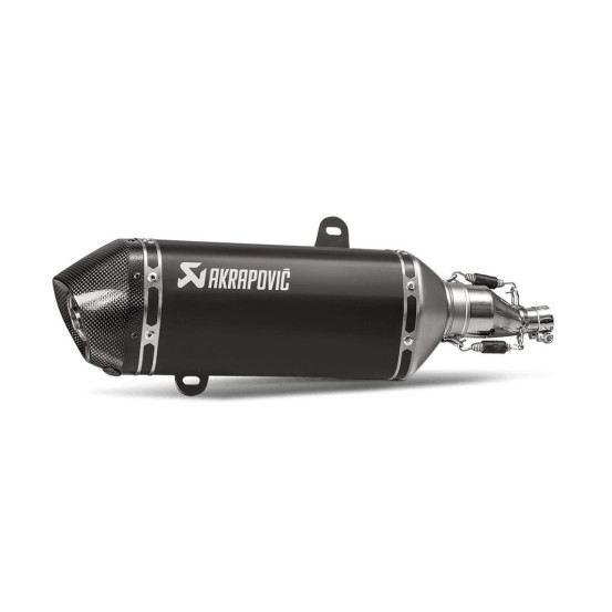 Silencieux AKRAPOVIC Inox noir VESPA 125 GTS 2021-2022