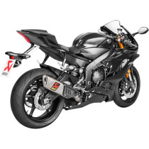 Ligne complète Racing Inox/Titane AKRAPOVIC Yamaha 600 YZF R-6 2017-2018