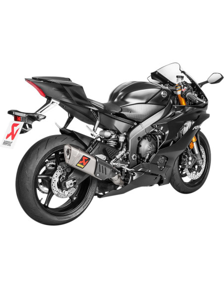 Ligne complète Racing Inox/Titane AKRAPOVIC Yamaha 600 YZF R-6 2017-2018