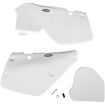 Plaques latérales MAIER pour 125 YZ 86-88, 250 YZ 86-87 et 490 YZ 86-90 - Blanc