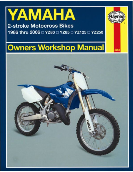 Manuel entretien et réparation HAYNES Yamaha 85/125/250 YZ en Anglais