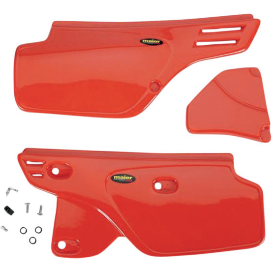 Plaques latérales MAIER pour 250 XR R 86-95, 350 XR R 85 et 600 XR R 86-87 - Orange