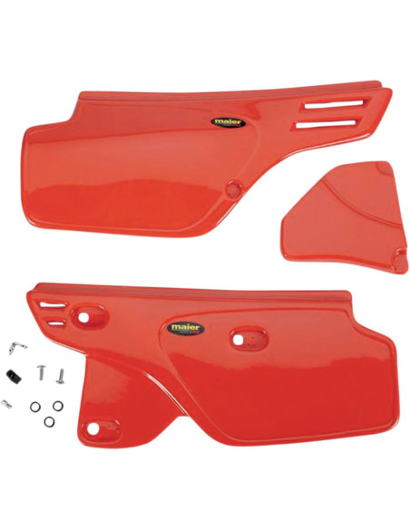 Plaques latérales MAIER pour 250 XR R 86-95, 350 XR R 85 et 600 XR R 86-87 - Orange