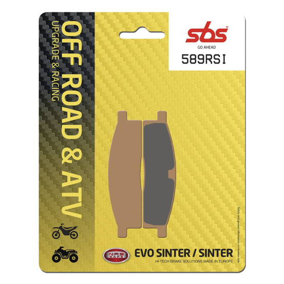 Plaquettes de frein SBS 589 RSI Sinter - Evo Sinter
