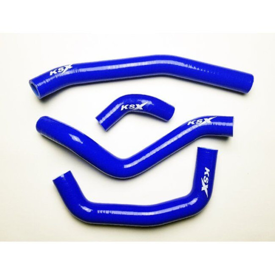 Durites de radiateur KSX renforcées silicone Honda 250 CRF-R 2018-2020 Bleu