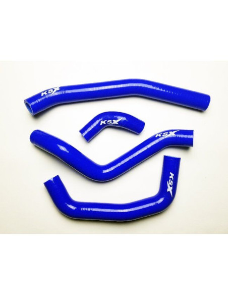 Durites de radiateur KSX renforcées silicone Honda 250 CRF-R 2018-2020 Bleu