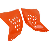Ouies de radiateur - Orange - UFO KTM SX SX-F 2009-2010 EXC EXCF 2009-2011