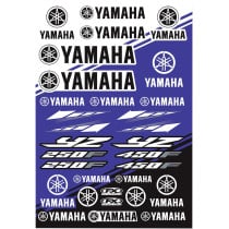 Planche d’autocollants Yamaha YZ Factory Effex