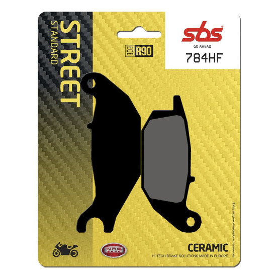 Plaquettes de frein SBS 784 HF Céramique