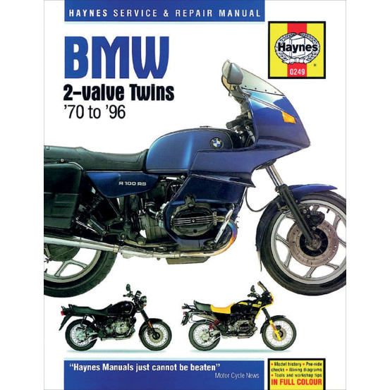 Manuel entretien et réparation HAYNES BMW Twins 1970-1996 en Anglais