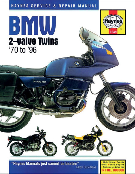 Manuel entretien et réparation HAYNES BMW Twins 1970-1996 en Anglais