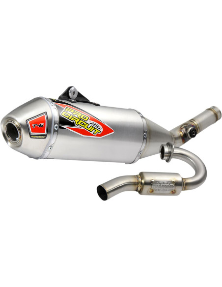 Ligne complète aluminium inox Pro Circuit T-6 Kawasaki 250 KX-F 2021