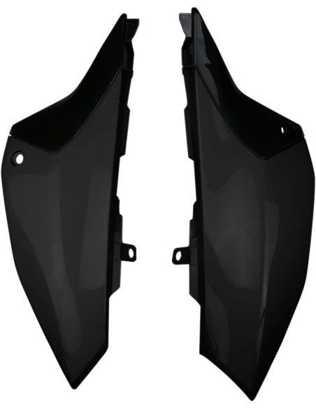 Plaques latérales - Noir - UFO Yamaha 65 YZ 2019-2023