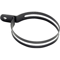 Collier de fixation Carbone pour silencieux AKRAPOVIC P-MCCAP3X