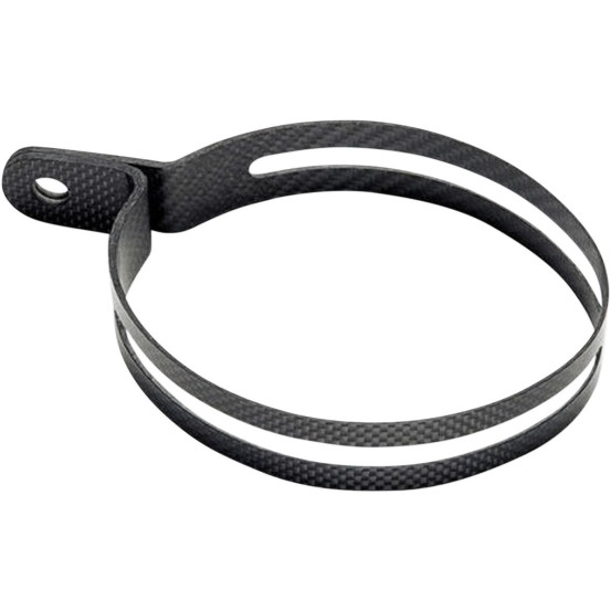 Collier de fixation Carbone pour silencieux AKRAPOVIC P-MCCAP3X