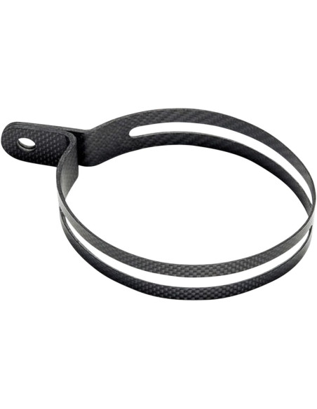 Collier de fixation Carbone pour silencieux AKRAPOVIC P-MCCAP3X