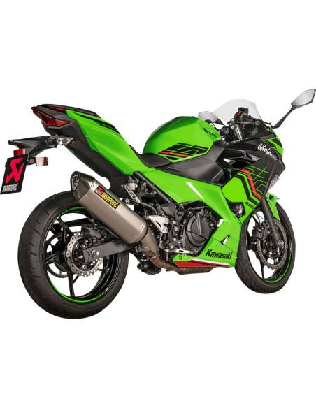 Silencieux AKRAPOVIC Titane KAWASAKI 400 Ninja 2018-2022 - Z 2019-2022