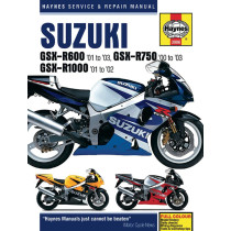 Manuel entretien et réparation HAYNES Suzuki 600/750/1000 GSXR en Anglais