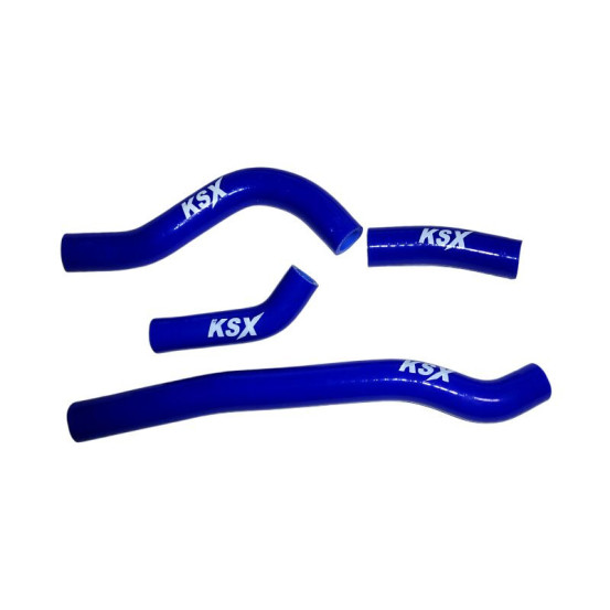 Durites de radiateur KSX renforcées silicone Honda 250 CRF-R 2022 Bleu
