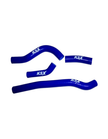 Durites de radiateur KSX renforcées silicone Honda 250 CRF-R 2022 Bleu