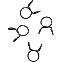 Kit 4 colliers de serrage durite FUEL STAR 10,3mm Noir