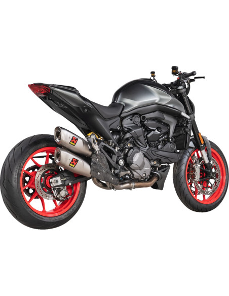 Tube de raccord AKRAPOVIC Titane DUCATI 937 Monster 2021-2022