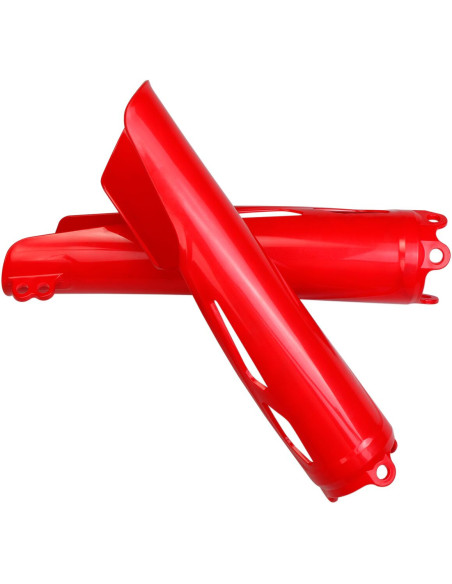 Protections de fourche - Rouge - UFO Honda 250 / 450 CRF-R / RX 450 CRF-R 2018-2026