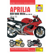 Manuel entretien et réparation HAYNES Aprilia 1000 RSV 1998-2003 en Anglais