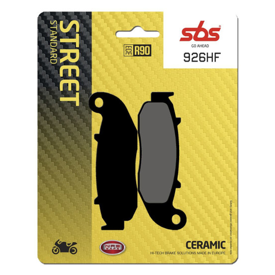 Plaquettes de frein SBS 926HF céramique