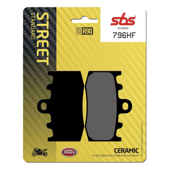 Plaquettes de frein SBS 796 HF Céramique