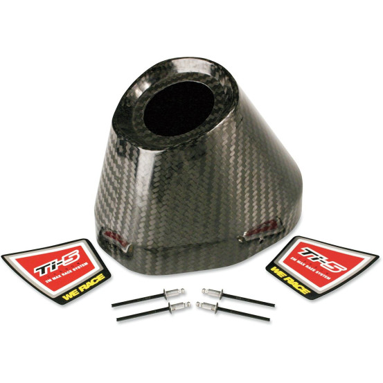 Embout carbone silencieux Pro Circuit Ti-5, Ti-6 diamètre extérieur 10 cm