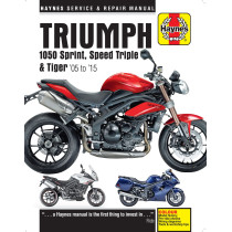 Manuel entretien et réparation HAYNES Triumph 1050 Sprint/Speedtriple/Tiger 2005-2015 en Anglais