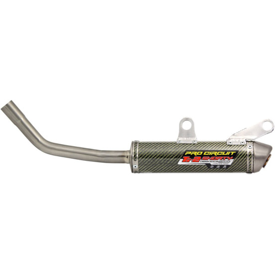 Silencieux Pro Circuit Ti-2 Shorty carbone kevlar KTM 250 SX 2011-2015