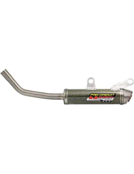 Silencieux Pro Circuit Ti-2 Shorty carbone kevlar KTM 250 SX 2011-2015