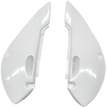 Plaques latérales - Blanc - UFO Kawasaki 65 KX 2001-2012 / 110 KLX 2001-2009