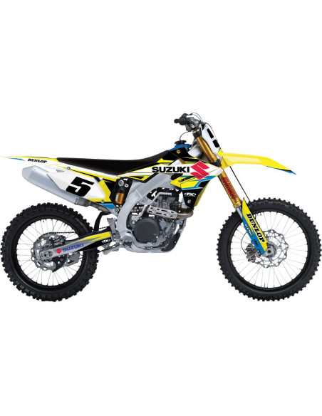 Kit Déco EVO 2 FACTORY EFFEX Suzuki RMZ450 2018-2020