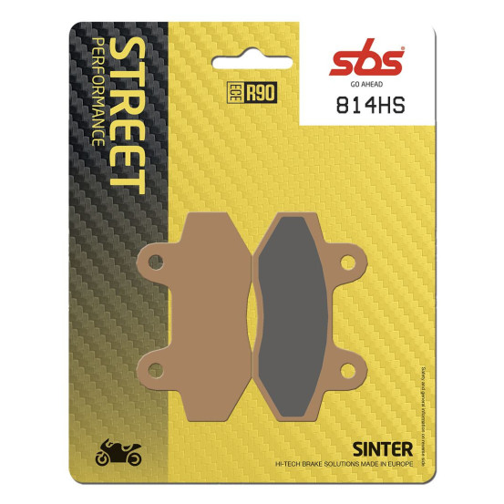 Plaquettes de frein SBS 814 HS Evo Sinter