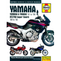 Manuel entretien et réparation HAYNES Yamaha 850 TDM/TRX 1991-1999 750 XTZ Super tenere 1989-1995 en Anglais