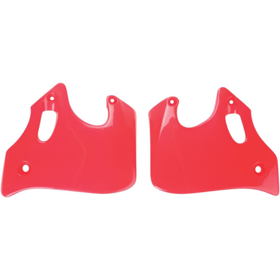 Ouies de radiateur - Rouge - UFO Honda 125 CR R 1993-1994 / 250 CR R 1992-1994