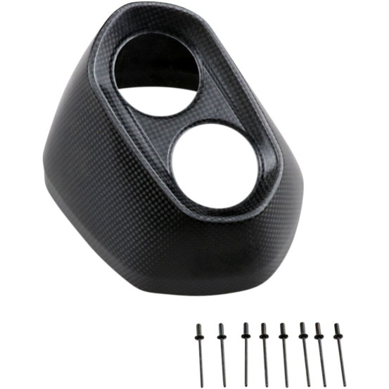 Embout de silencieux AKRAPOVIC en Carbone BMW R 1200 GS/GS ADVENTURE 2013-2016